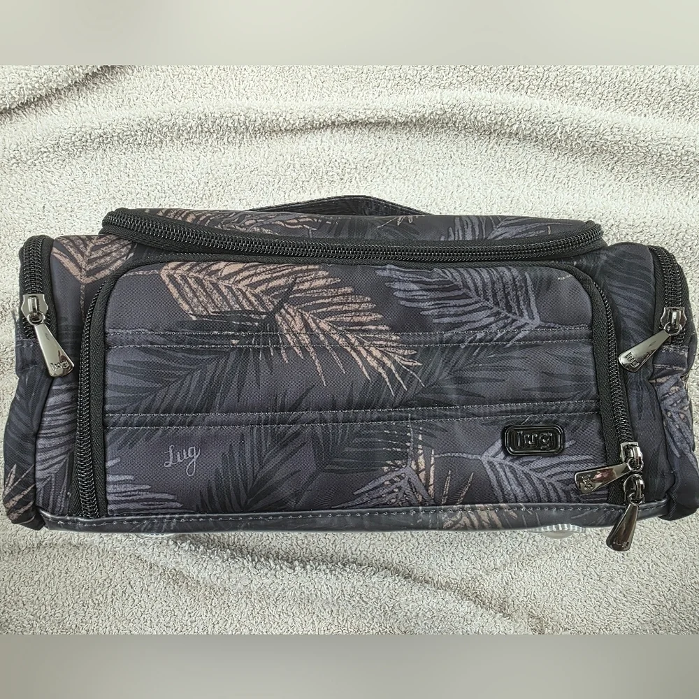 Lug Trolley Travel Dopp Kit / Cosmetic Makeup Case - Tropical Fog MENS/WOMENS